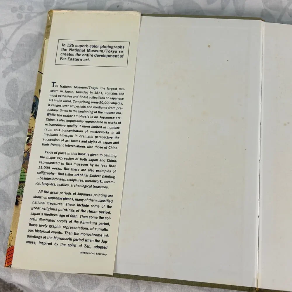 1968 National Museum Tokyo Great Museums of the World Hardcover Art Book
